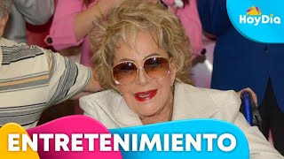 Silvia Pinal festeja su cumpleaños 94 por adelantado  Hoy Día  Telemundo [upl. by Hamachi946]