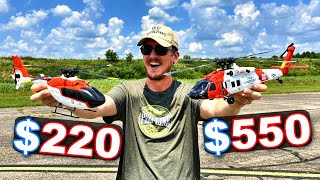 200 RC Helicopter Better Than 500 RC Heli Eachine E135 VS F09S [upl. by Yecak]