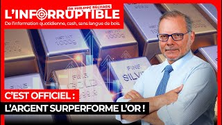 C’est officiel  l’argent surperforme l’or [upl. by Hilario7]