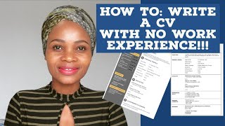 How to write a good cv step by step  No experience and for Professionals [upl. by Daughtry254]