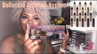 Belloccio Makeup Airbrush  Unboxing Review [upl. by Adnoryt609]