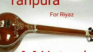 E bass tanpura for Riyaz professional audio quality [upl. by Ainad]