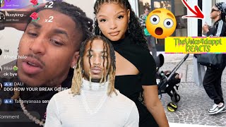 DDG Speaks On Break Up 😳 Halle Bailey Seen After Break Up 😳 Influencers Reactions to Break Up [upl. by Ijan951]