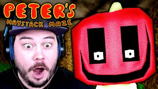 ANDYS APPLE FARM FAN GAME GOT A NEW UPDATE  Peters Haystack Maze Secret Endings [upl. by Kleper]