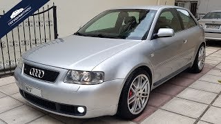 Audi S3 8L 18 Turbo Quattro 01 presentation amp drive [upl. by Yelrebmyk]