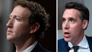 Facebook is killing people US Senator Josh Hawley grills Meta CEO Mark Zuckerberg [upl. by Latreece]