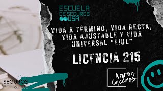 PÓLIZAS DE SEGUROS DE VIDA A TÉRMINO VIDA ENTERA VIDA AJUSTABLE Y VIDA UNIVERSAL EIUL [upl. by Firahs]