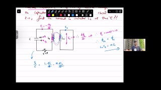 LC Oscillation involving mutual induction  JEE Advanced [upl. by Casteel]