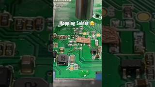 The Right Way To Use A Solder Braid During Pcb Repair [upl. by Enajharas621]