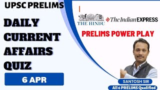 Daily Current Affairs Quiz UPSC PRELIMS 2024 [upl. by Llehsram]