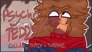 PSYCHO TEDDY fw ★ COLLAB Txrix  ANIMATION MEME ☆ EDDSWORLD ★ FLIPACLIP [upl. by Bust252]