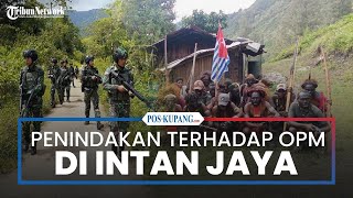 TNIPolri Lakukan Penindakan Pasca Penyerangan OPM di Intan Jaya [upl. by Irafat601]