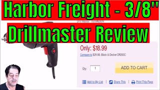 Harbor Freight DrillMaster 38quot Drill Discussion [upl. by Lepley]