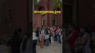 Delhi University Orientation Day  DU Orientation Day  DU First Day College  delhiuniversitylife [upl. by Aehtrod]