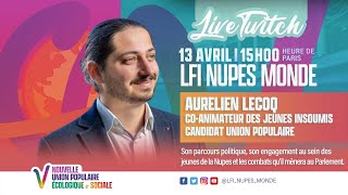 Tout est politique avec Aurélien Le Coq candidat aux élections Européennes [upl. by Luby]