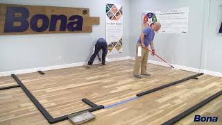 How to Coat Timber Floors using Bona Finishes [upl. by Huggins]