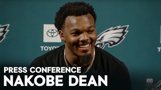 Eagles Press Conference Nakobe Dean  April 17 2024 [upl. by Frasquito]