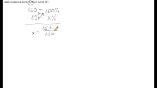 Procenty  proporcje  jakim procentem jednej liczby jest druga liczba [upl. by Adey]