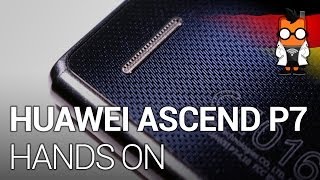 Huawei Ascend P7 im Handson DEUTSCH [upl. by Naed]