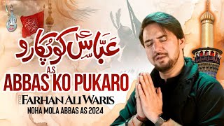 Abbas Ko Pukaro  Nohay 2024  Alam  Farhan Ali Waris  Mola Abbas Noha [upl. by Lemor886]