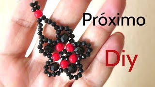 🌺🌺🌺Diy Bijuterias  Brinco de Flor com Cristais  Próximo Vídeo [upl. by Darryl502]