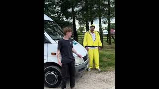 Ali G Picks up his Mercedes Sprinter basevan 😮‍💨 mercedessprinter vanlife mercedes alig [upl. by Tterrab]