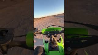 Parker Az kawasaki dirtbike 2024 2stroke bikelife arizona wizkhalifa nipseyhussle viral [upl. by Yurt]