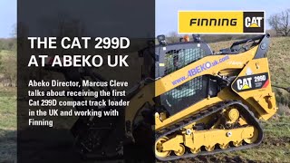 Cat 299D compact track loader at Abeko [upl. by Farrand]