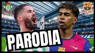 🎵Canción 𝗥𝗘𝗔𝗟 𝗕𝗘𝗧𝗜𝗦 vs 𝗙𝗖 𝗕𝗔𝗥𝗖𝗘𝗟𝗢𝗡𝗔 22 I Parodia Remix Ana Mena  Madrid City [upl. by Heidi]