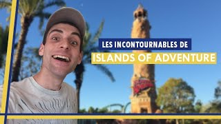 Les attractions à ne pas manquer à Islands of Adventure  Meilleurs manèges à Universal Orlando [upl. by Acireh]