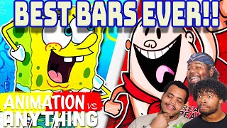 EPIC RAP BATTLE OF CARTOONS  PART 2  SPONGEBOB VS CAPTIN UNDERPANTS REACTION [upl. by Sama]