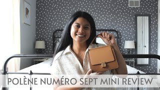 Polène Numéro Sept Mini Bag Review [upl. by Elrebma308]