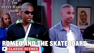 Romeos Fake Injury ft Merlin Santana  The Steve Harvey Show [upl. by Nylra]