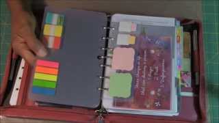 Franklin Covey Planner Tour and Decision Part 2 [upl. by Annekam]