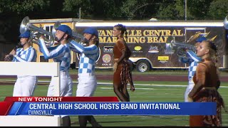 Central High School Hosts Band Competition [upl. by Llennod]