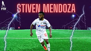 Stiven Mendoza Skills  GoalsampAssits 🔥  2021 Highlight [upl. by Anirrok836]