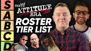 TIER LIST WWE Attitude Era Roster [upl. by Eenahc]