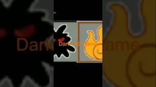 Dark VS Flame roblox bloxfruit shortvideos edit [upl. by Auop126]