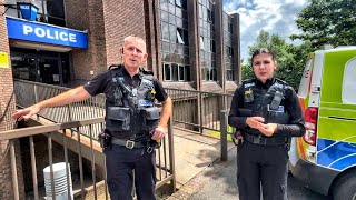 Telford Police Station Meet PC Golden B⚽️ll⚽️cks [upl. by Coltin]