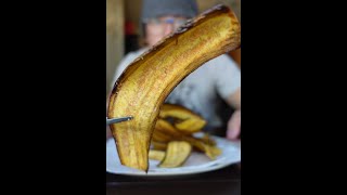 How to make Plantain Chips [upl. by Nelram]