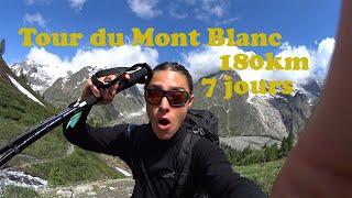 Mon Tour du Mont Blanc en 7 jours  TMB 2023 [upl. by Won]