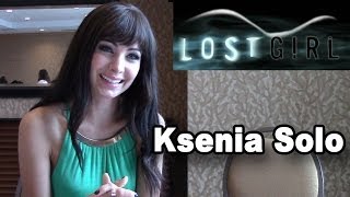 Ksenia Solo  Lost Girl Season 4 Interview [upl. by Tound]