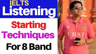 IELTS Listening STARTING TECHNIQUES For 8 Band By Asad Yaqub [upl. by Noinatrad453]