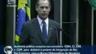 Ciro Gomes no Senado  Transposição Parte 1 [upl. by Call434]