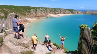 Porthcurno Beach Cornwall [upl. by Ramiah]