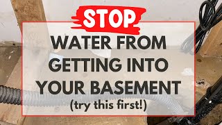 Basement Flooding Prevention  Basement Flooding After Rain Fix  Sump Pump Basement Flooding [upl. by Yc]