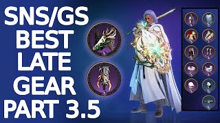 Throne and Liberty Best snsgs LATE progression guide part 35 Best Purple gear [upl. by Aleinad627]