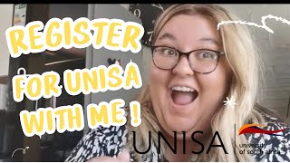 Register for UNISA with me  UNISA registrations [upl. by Ronaele]