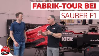 Exklusive Einblicke So entsteht ein Formel 1 Auto  Factory Tour bei Alfa Romeo Sauber [upl. by Arika]