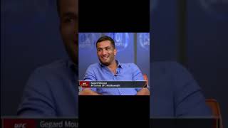 Gegard Mousasi trolling Michael Bisping [upl. by Yldarb]